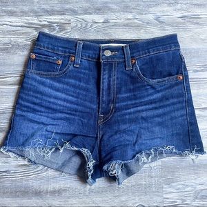 Levi's High Rise Shorts